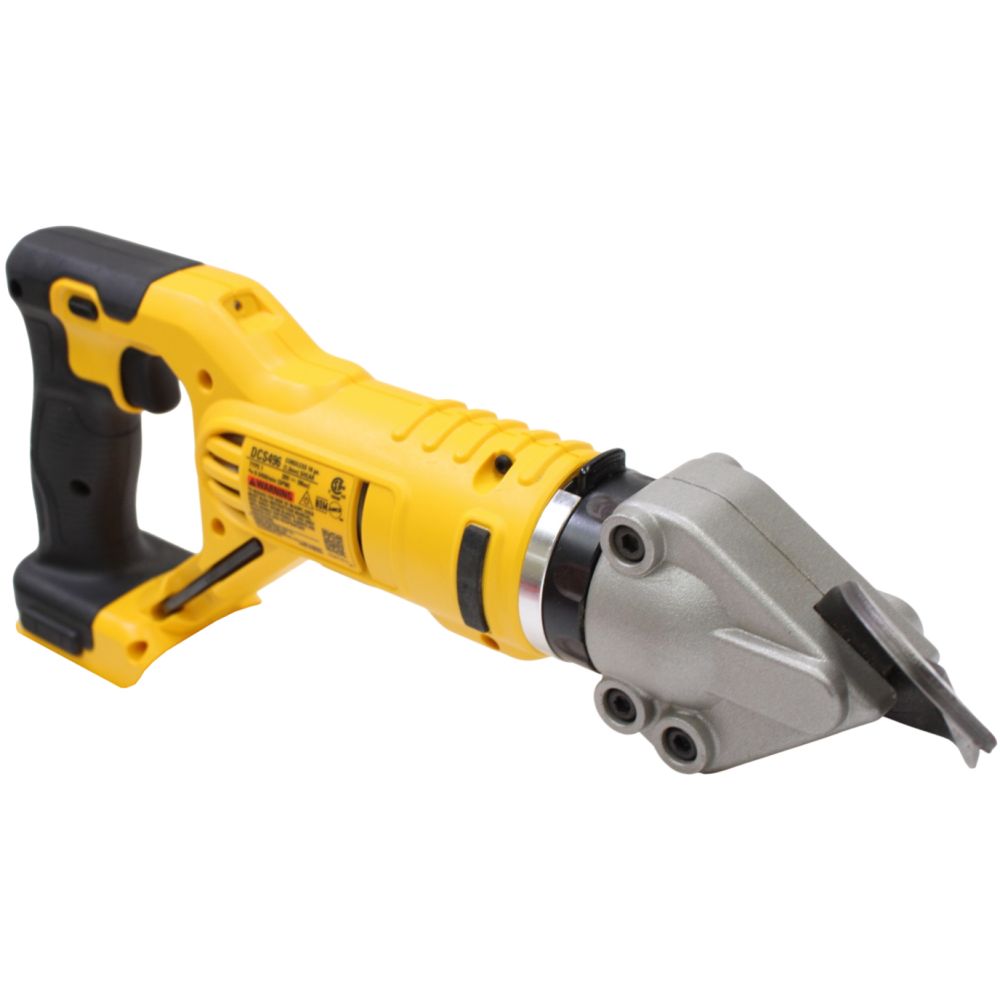 Аккумуляторные ножницы DEWALT DCS496B, по металлу, 20 В, рез до 1.3 мм, без АКБ и ЗУ (DCS496B-XJ)