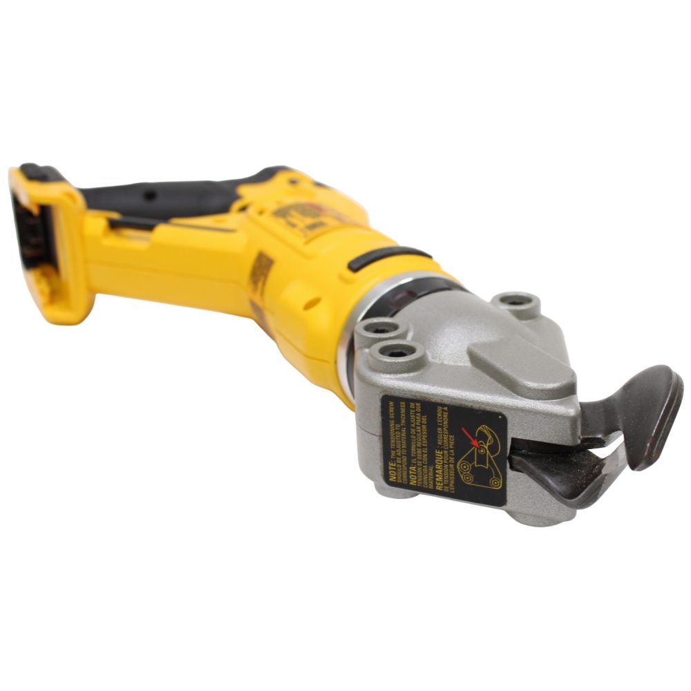 Аккумуляторные ножницы DEWALT DCS496B, по металлу, 20 В, рез до 1.3 мм, без АКБ и ЗУ (DCS496B-XJ)