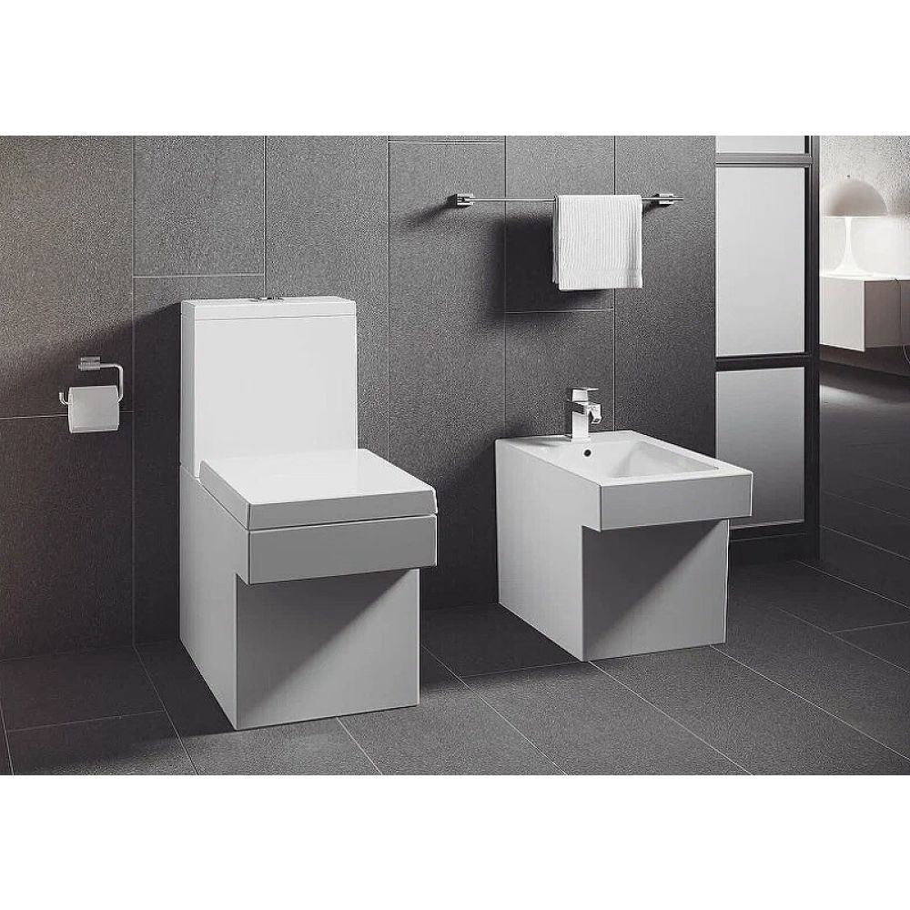 Смеситель для биде GROHE Eurocube с донным клапаном, хром (23138000)