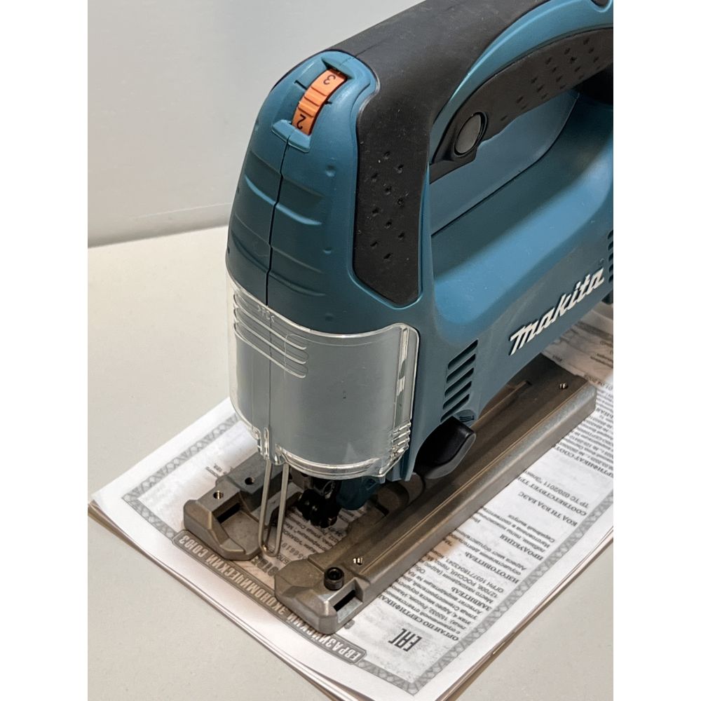 Лобзик Makita 4329, 450 Вт, 3100 ход/мин, 18 мм (4329/BU)