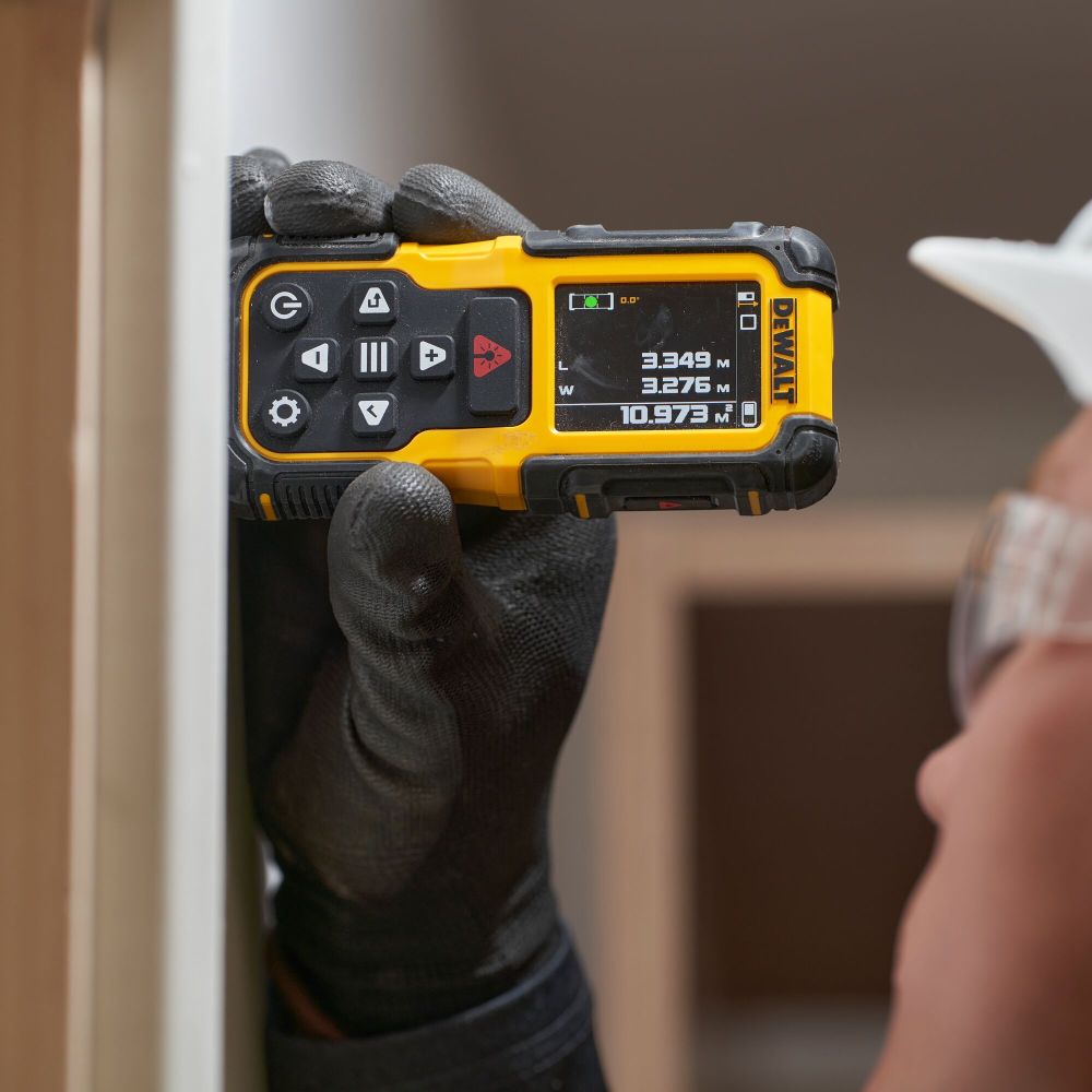 Лазерный дальномер DEWALT DWHT78200, со встроенной АКБ, 3.7 В, 60 м (DWHT78200-XJ)