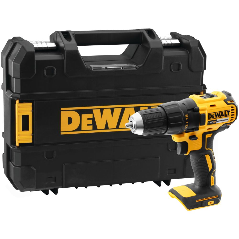 Аккумуляторная дрель-шуруповерт DEWALT DCD777NT, 18 В, 1750 об/мин, без АКБ и ЗУ, в кейсе TSTAK (DCD777NT-XJ)