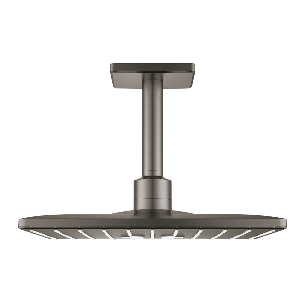 Верхний душ GROHE Rainshower 310 SmartActive Cube, 2 режима, 142 мм, темный графит матовый (26481AL0)