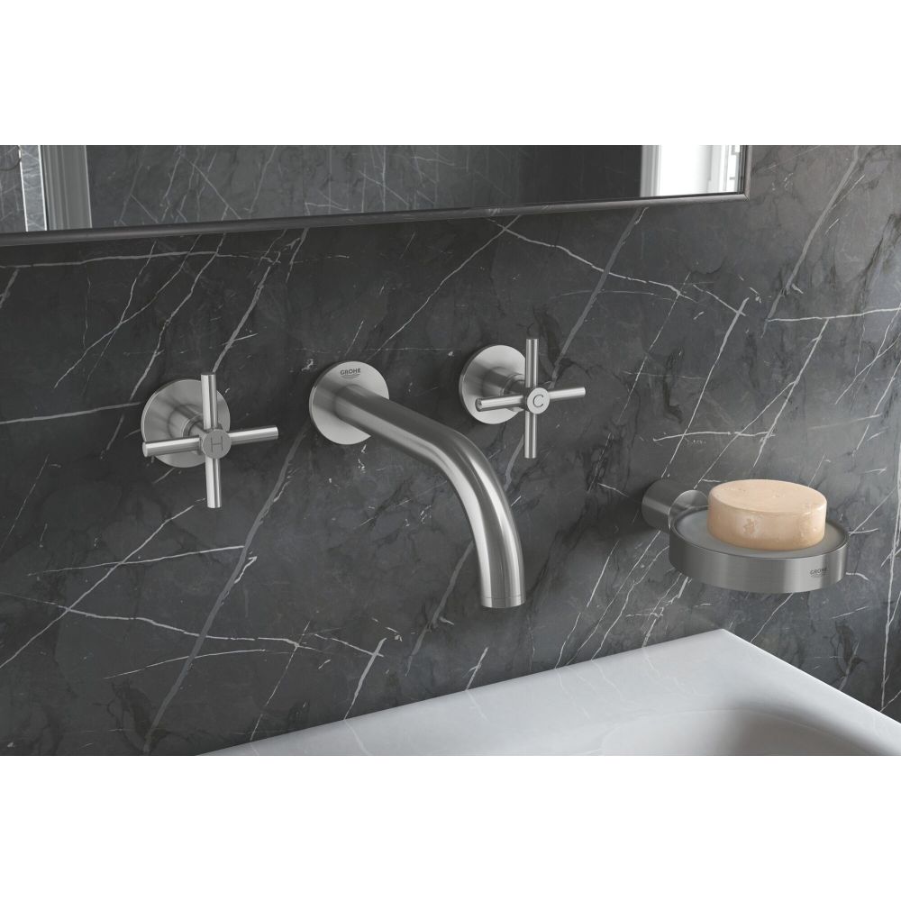 Внешняя часть смесителя для раковины GROHE Atrio на 3 отверстия, хром (20164003)