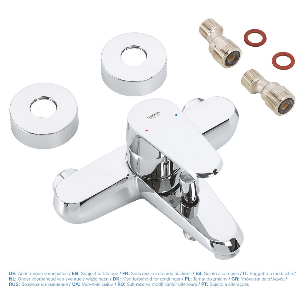 Смеситель для ванны GROHE Eurodisc Cosmopolitan, хром (33390002)