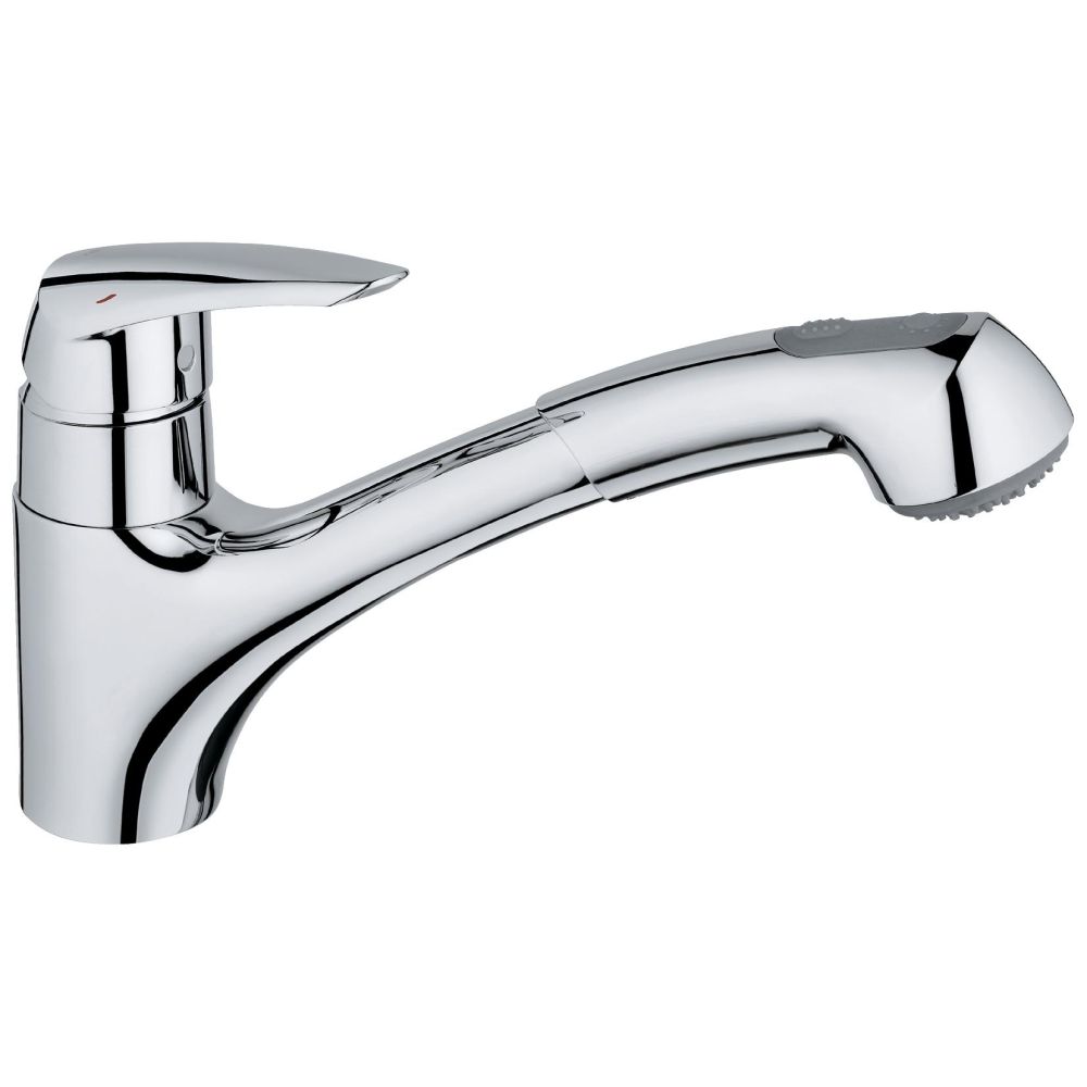 Смеситель для кухни GROHE Eurodisc, хром (32257001)