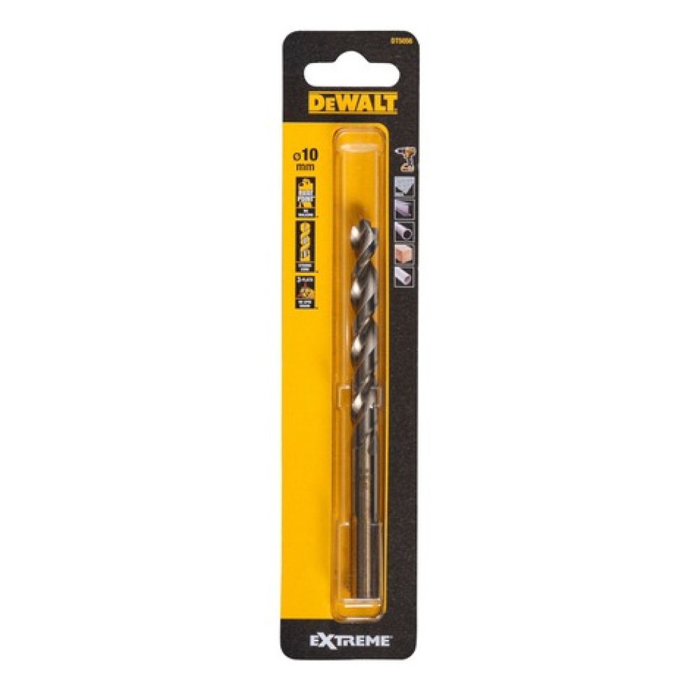 Сверло по металлу DEWALT EXTREME 2, 10x133x84 мм (DT5056-QZ)