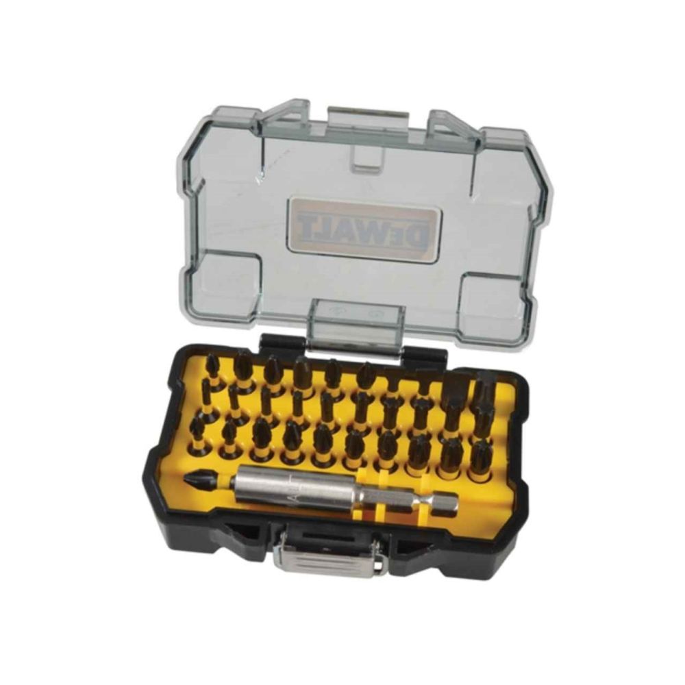 Короб с 12 наборами насадок с магнитным держателем 25мм, DEWALT DT70523TM