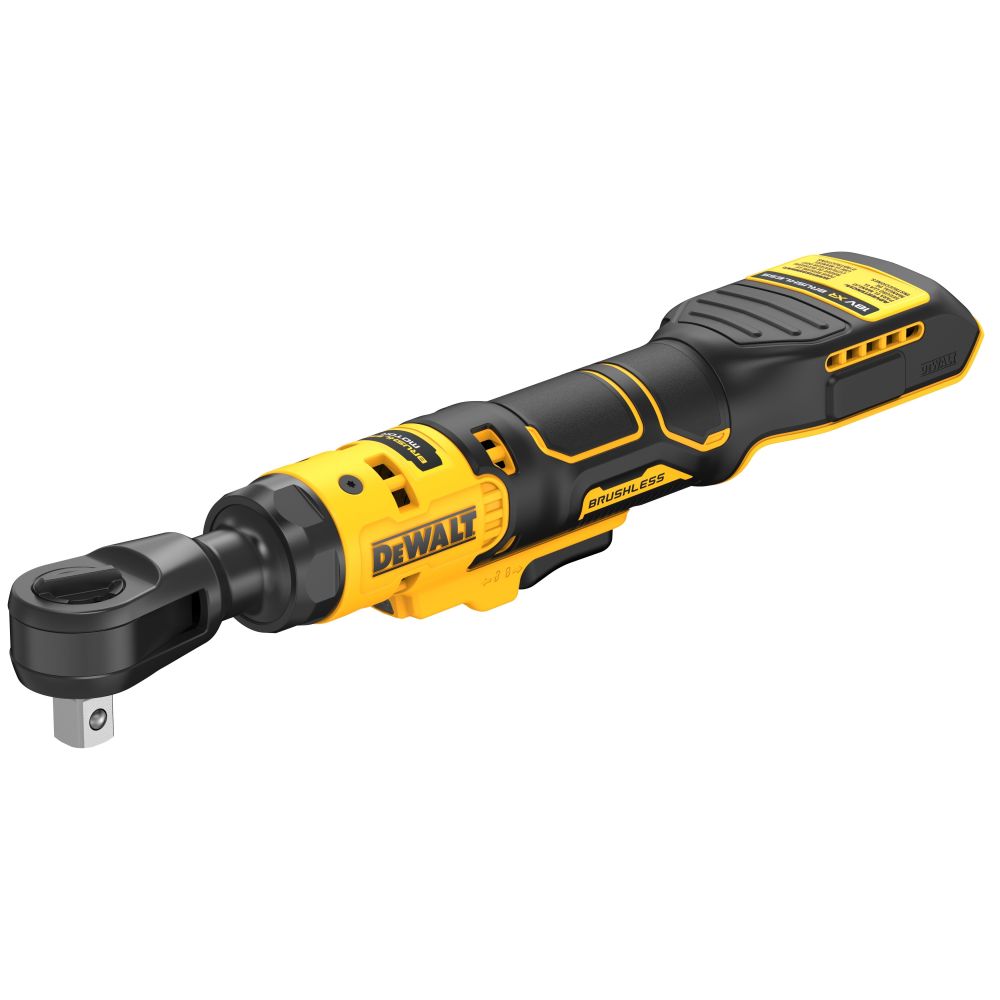 Аккумуляторный угловой гайковерт DEWALT DCF512N, с трещоткой, 18 В, 95 Нм, 250 об/мин, без АКБ и ЗУ (DCF512N-XJ)