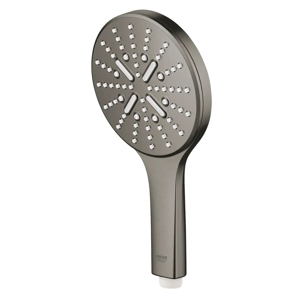 Ручной душ GROHE Rainshower SmartActive 130, 3 режима, темный графит матовый (26574AL0)