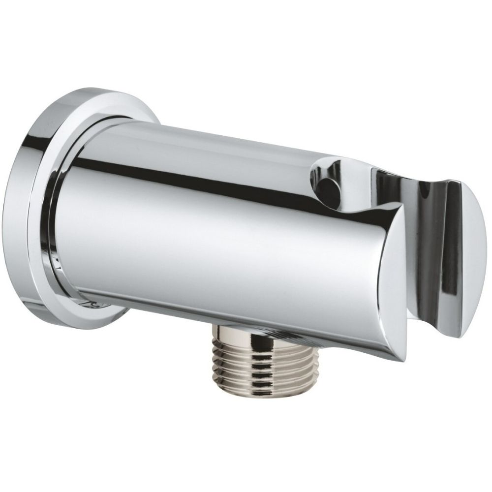 Подключение для душевого шланга с держателем ручного душа GROHE Rainshower, кругл. розетка (26658000)