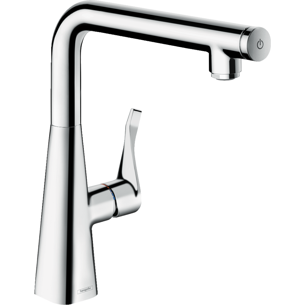 Смеситель для кухонной мойки hansgrohe Metris Select M71 260 14847000, хром