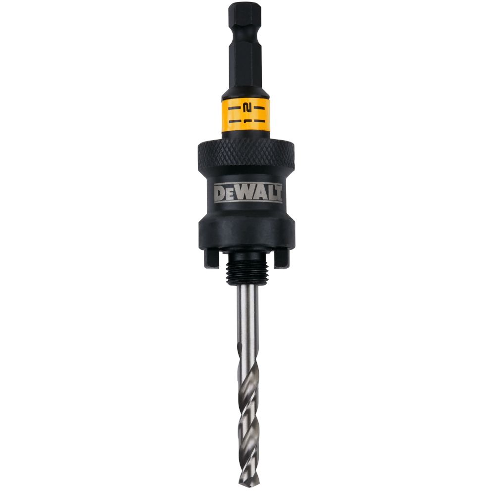 Адаптер для коронки со сверлом DEWALT DT20626, HEX, 10 мм