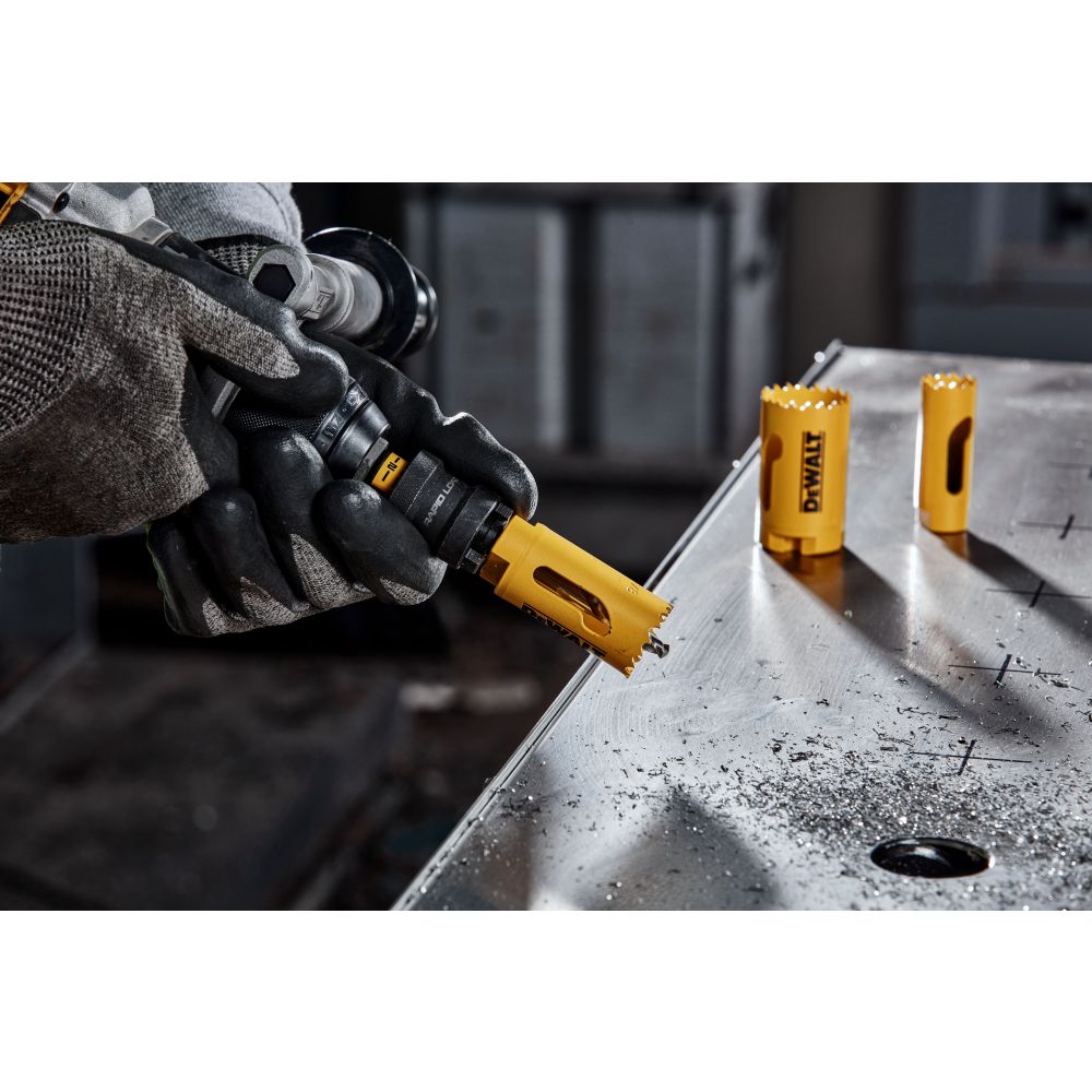 Адаптер для коронки со сверлом DEWALT DT20626, HEX, 10 мм
