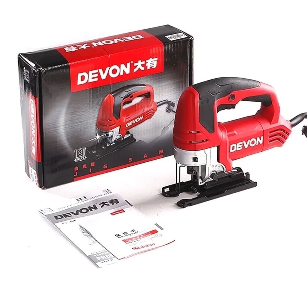 Лобзик Devon, 600 Вт, 26 мм, 3000 ход/мин, 3144-6-120Q