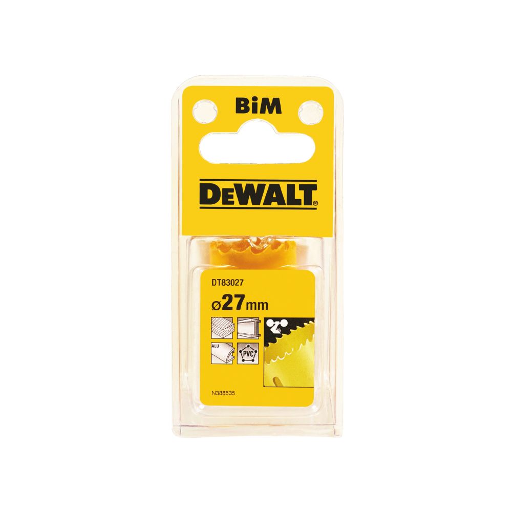 Коронка биметаллическая DEWALT DT83027, M3 27 x 37 мм