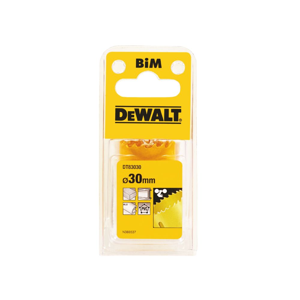 Коронка биметаллическая DEWALT DT83030, M3 30 x 37 мм