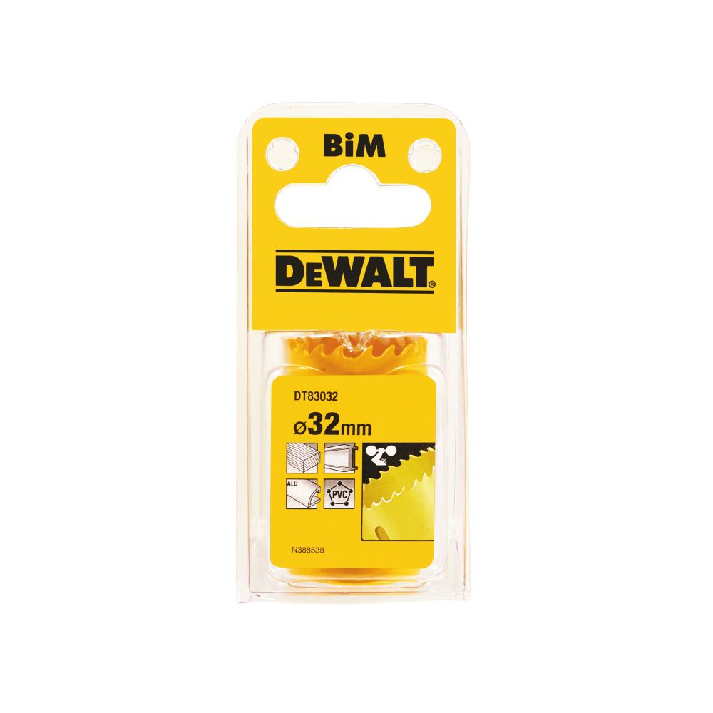 Коронка биметаллическая DEWALT DT83032, M3 32 x 37 мм