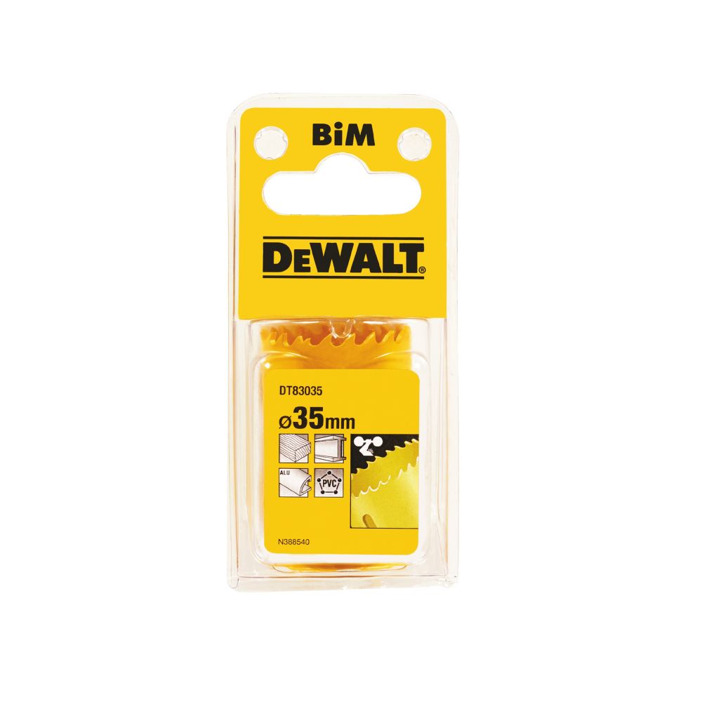 Коронка биметаллическая DEWALT DT83035, M3 35 x 37 мм