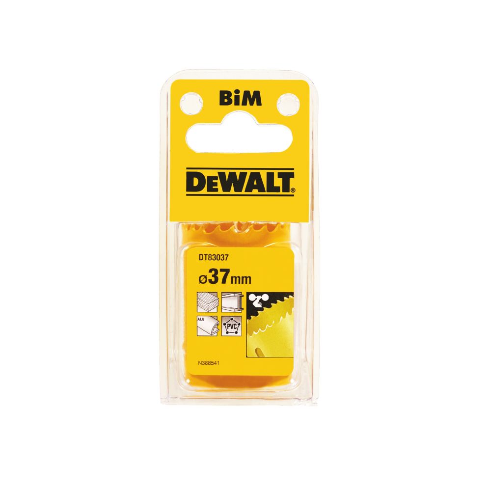 Коронка биметаллическая DEWALT DT83037, M3 37 x 37 мм