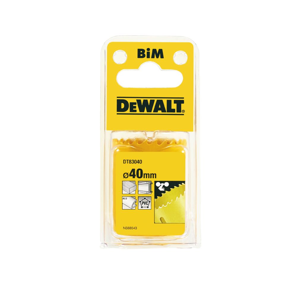 Коронка биметаллическая DEWALT DT83040, M3 40 x 37 мм
