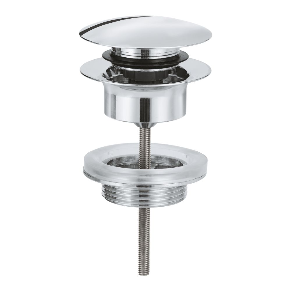 Донный клапан для раковины GROHE, хром (65807000)