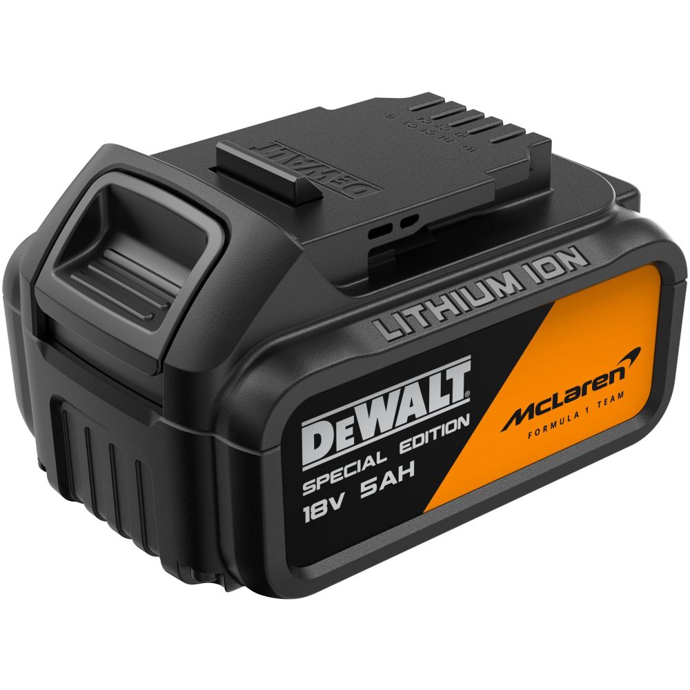 Аккумулятор DEWALT McLaren Limited Edition DCB184M, Li-Ion, 18 В, 5 Ач (DCB184M-XJ)