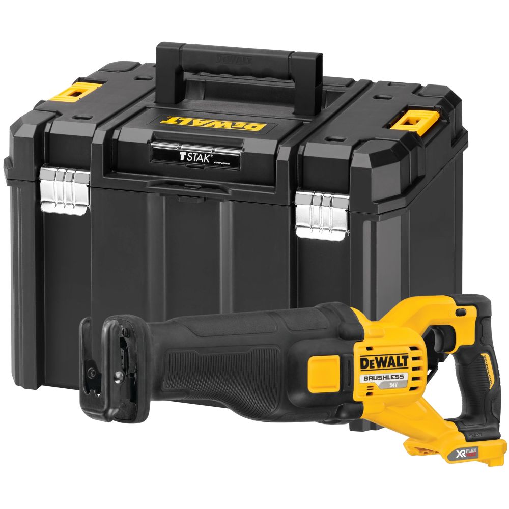 Аккумуляторная сабельная пила DEWALT DCS389NT, 54 В, 3000 ход/мин, 28.6 мм, без АКБ и ЗУ, в кейсе TSTAK (DCS389NT-XJ)