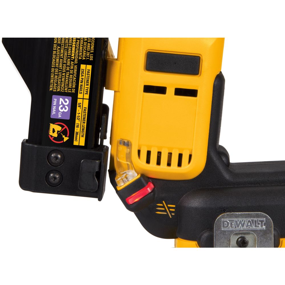 Аккумуляторный шпилькозабивной пистолет DEWALT DCN623B, 20 В, без АКБ и ЗУ (DCN623B-XJ)