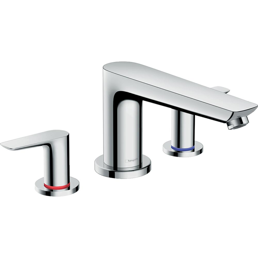 Внешняя часть смесителя для ванны hansgrohe Talis E на край ванны, на 3 отверстия 71747000, хром