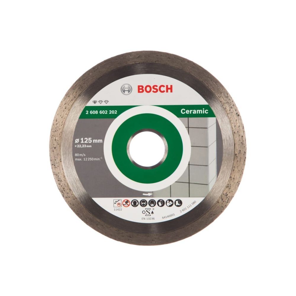 Диск алмазный Bosch Standard for Ceramic 125х22.23мм (2.608.602.202)