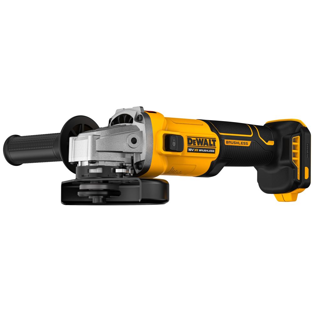 Аккумуляторная угловая шлифмашина DEWALT DCG407N, 18 В, 125 мм, 9000 об/мин, без АКБ и ЗУ (DCG407N-XJ)