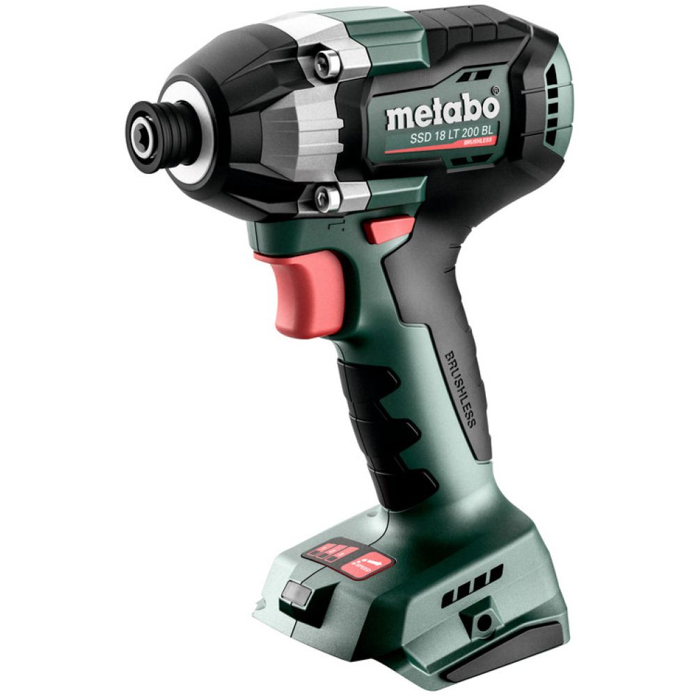 Аккумуляторный набор Metabo 18 В: дрель-шуруповерт SB 18 L + шуруповерт SSD 18 LT 200 BL, с 2 АКБ 4 и 2 Ач и ЗУ, в кейсе metaBOX