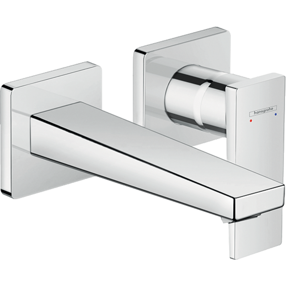 Внешняя часть смесителя для раковины hansgrohe Metropol скрытого монтажа, настенный 32525000, хром