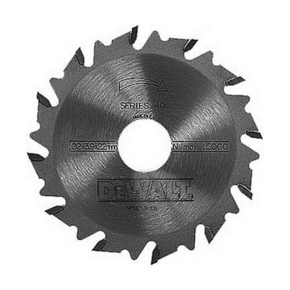 Универсальный пильный диск DEWALT DT1307 для DW682K/5K 105/4.0/22 мм.
