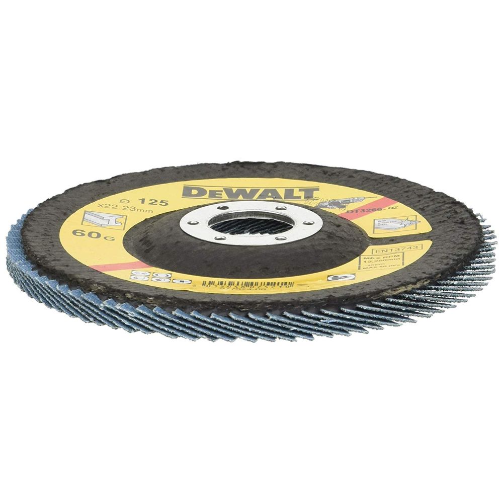 Лепестковый круг DEWALT EXTREME DT3266, 125 x 22.2 мм, 60G, тип 29
