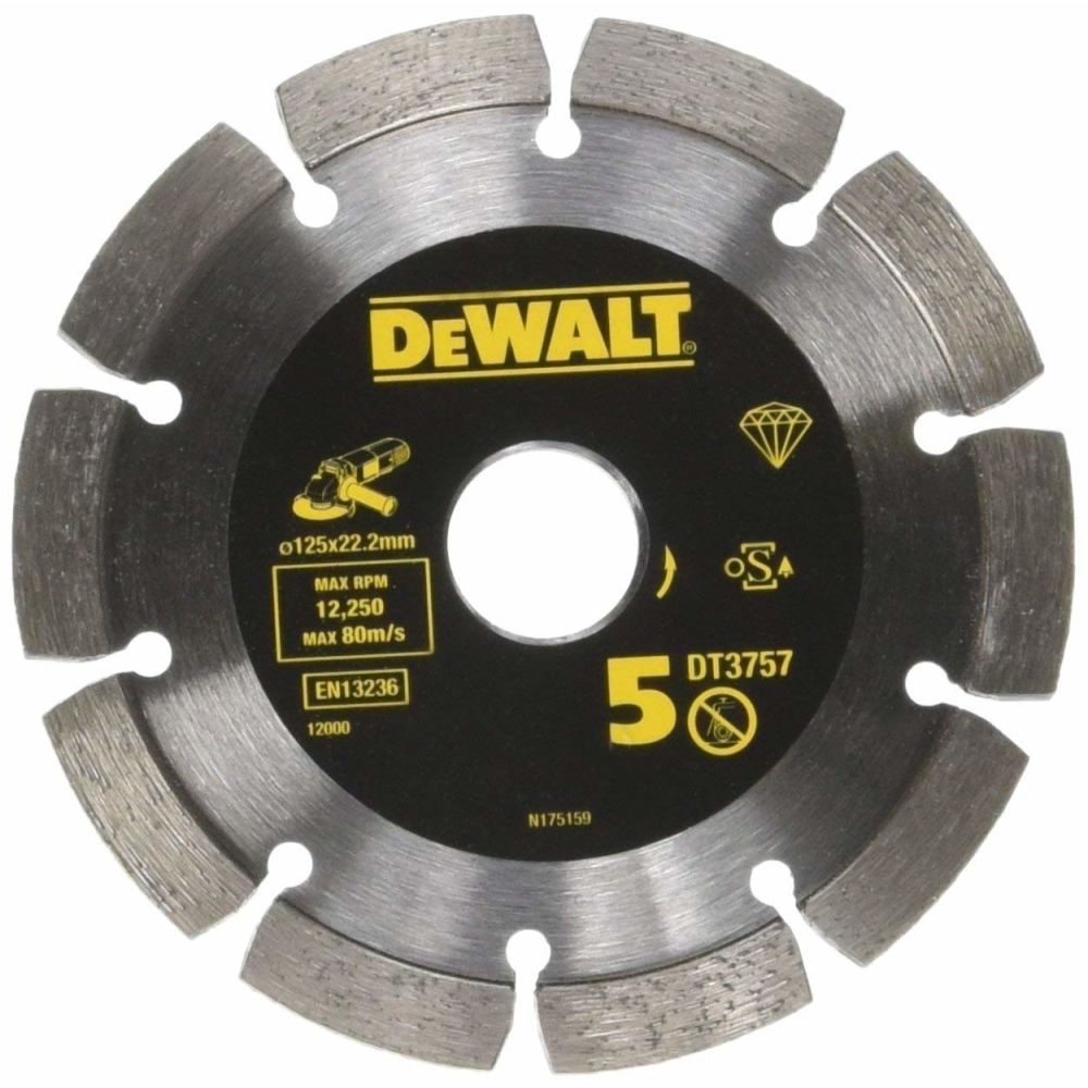 Алмазный круг DEWALT DT3757, для DWE46101 125 x 22.2 x 6.3, h=10 мм
