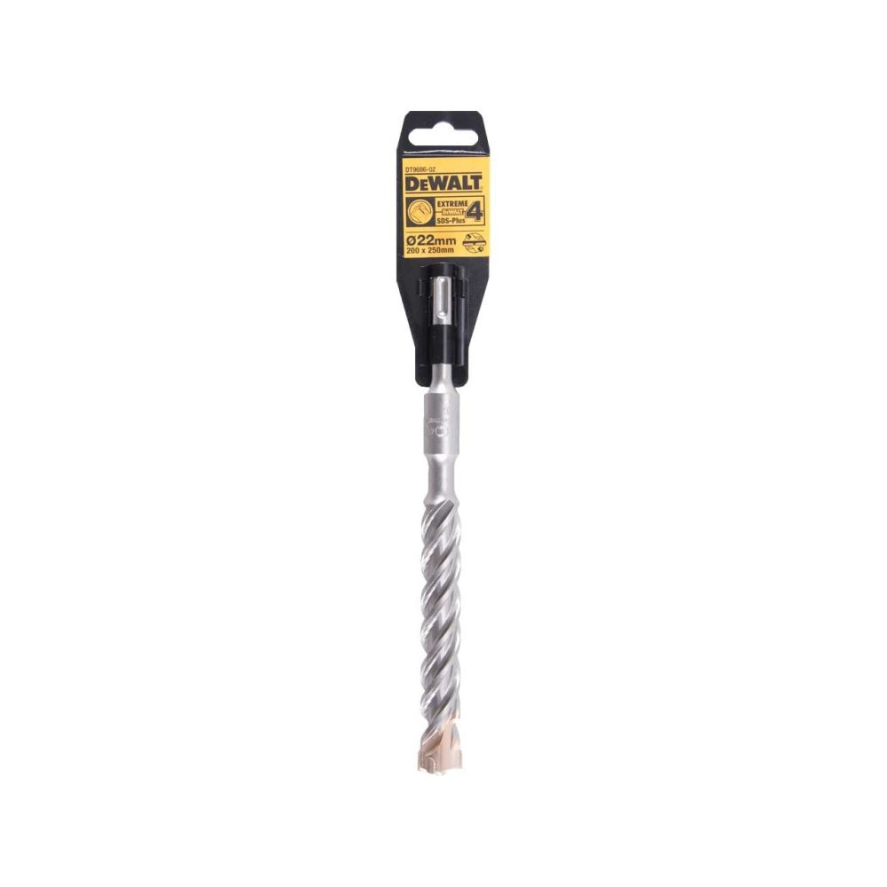Бур DEWALT EXTREME 4 DT9686, SDS-Plus, 22 x 250 x 200 мм