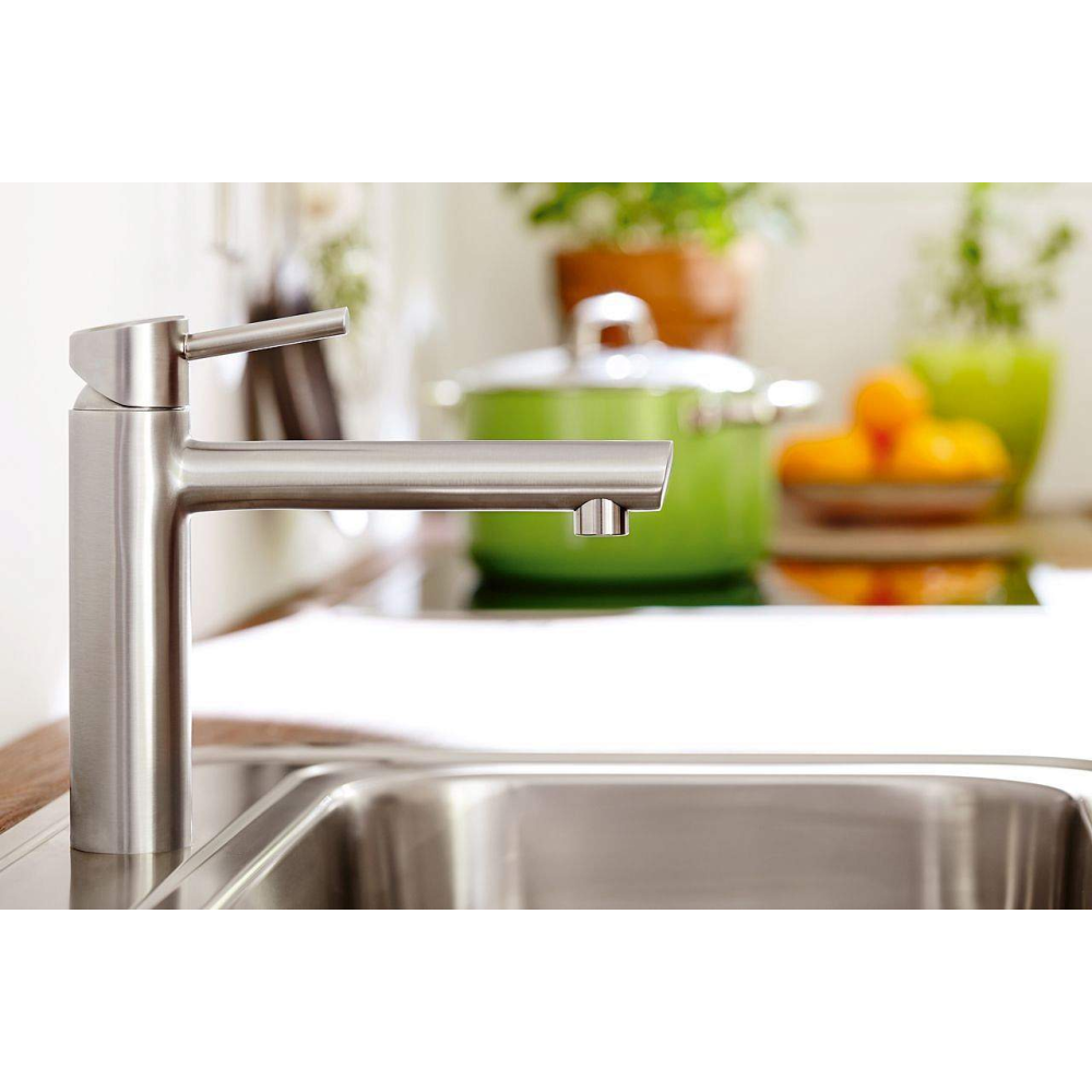 Смеситель для кухни GROHE Concetto, суперсталь (31128DC1)
