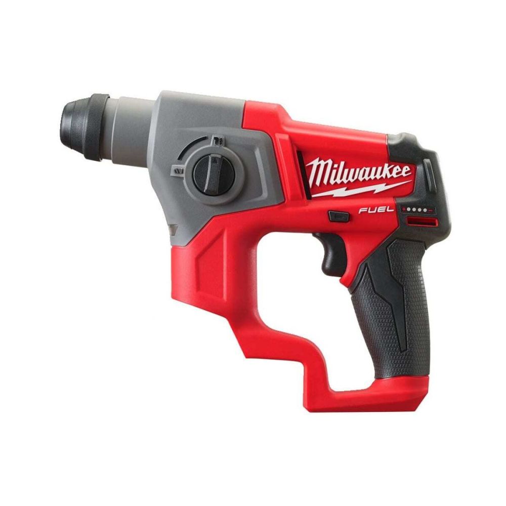 Аккумуляторный перфоратор Milwaukee M12 CH-0 FUEL, 1.1 Дж, 900 об/мин, 6575 уд/мин, без АКБ и ЗУ, 4933441947