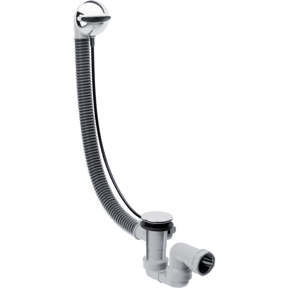 Слив-перелив для стандартных ванн hansgrohe Flexaplus 58143000, хром