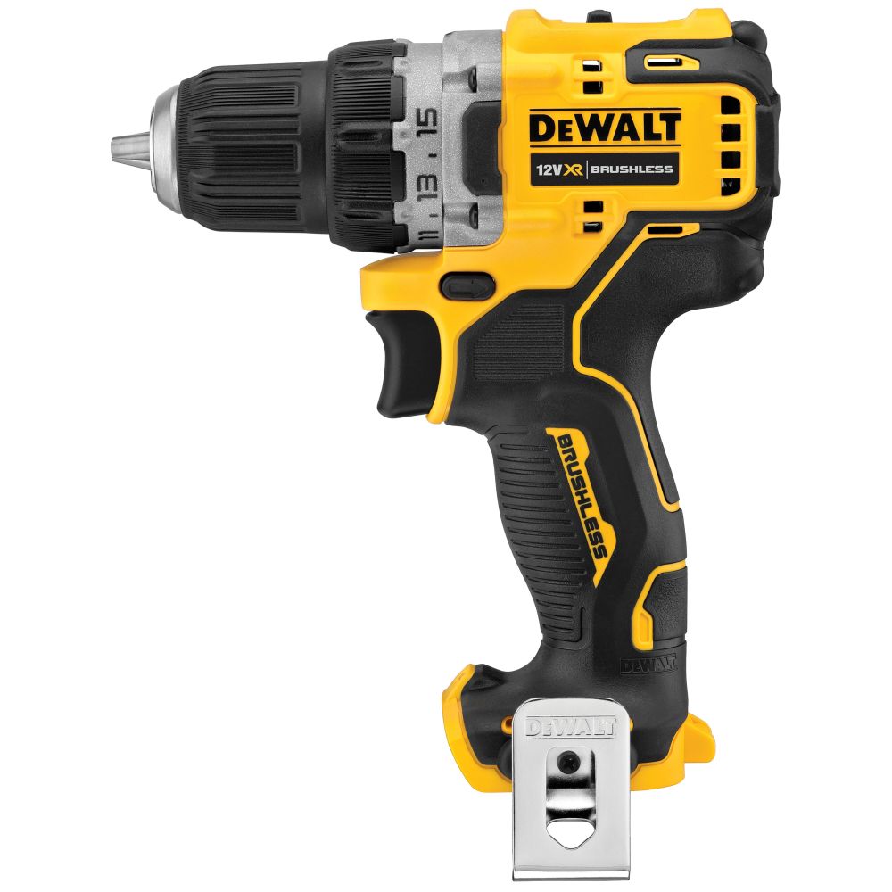 Аккумуляторная дрель-шуруповерт DEWALT DCD701D2, 12 В, 1500 об/мин, с 2 АКБ 2 Ач и ЗУ, в кейсе TSTAK (DCD701D2-QW)