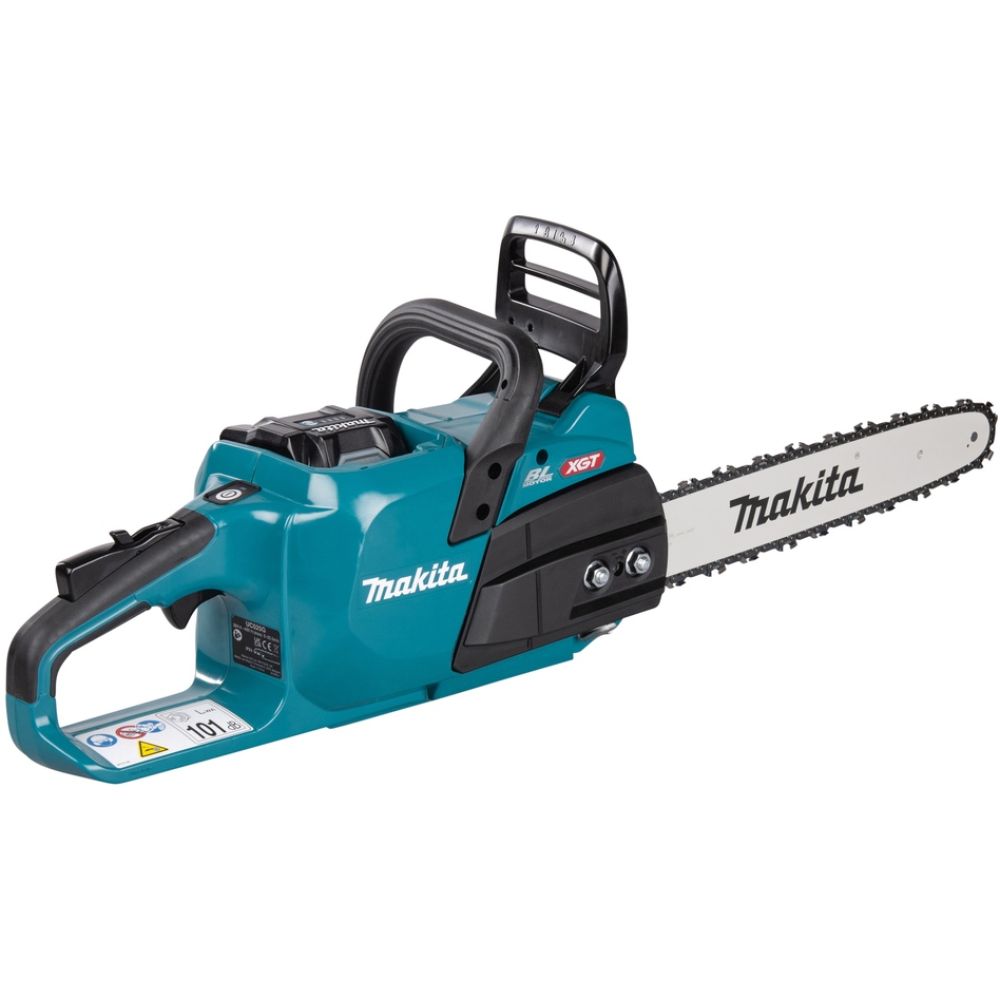 Аккумуляторная цепная пила Makita UC025GT101, 40 В, 35 см, 25.5 м/с, с АКБ 5 Ач и ЗУ