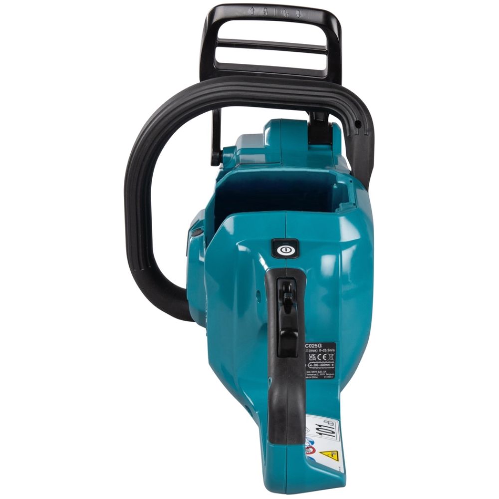 Аккумуляторная цепная пила Makita UC025GT101, 40 В, 35 см, 25.5 м/с, с АКБ 5 Ач и ЗУ