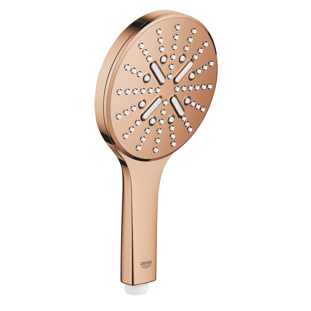 Ручной душ GROHE Rainshower SmartActive 130, 3 режима, теплый закат глянец (26574DA0)