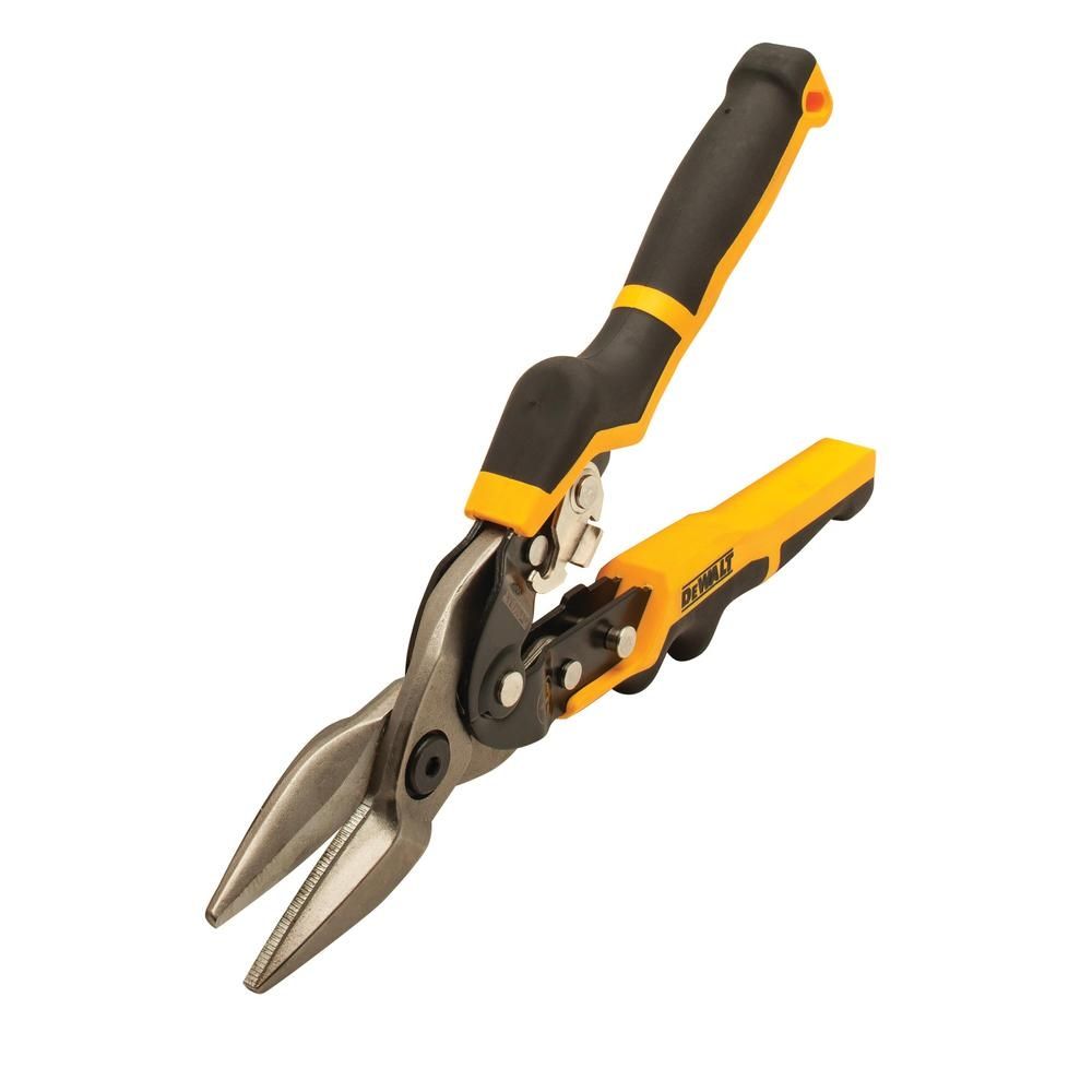 Ножницы по металлу DEWALT ERGO DWHT14675-0, прямые, 250 мм.