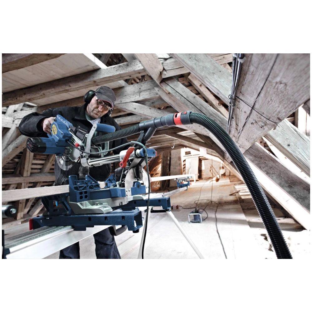 Торцовочная пила Bosch GCM 8 SJL Professional 0601B19100, 1600 Вт, 216 мм