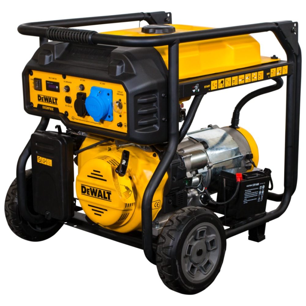 Бензиновый инверторный генератор DEWALT DXGNP85E, 8 кВт