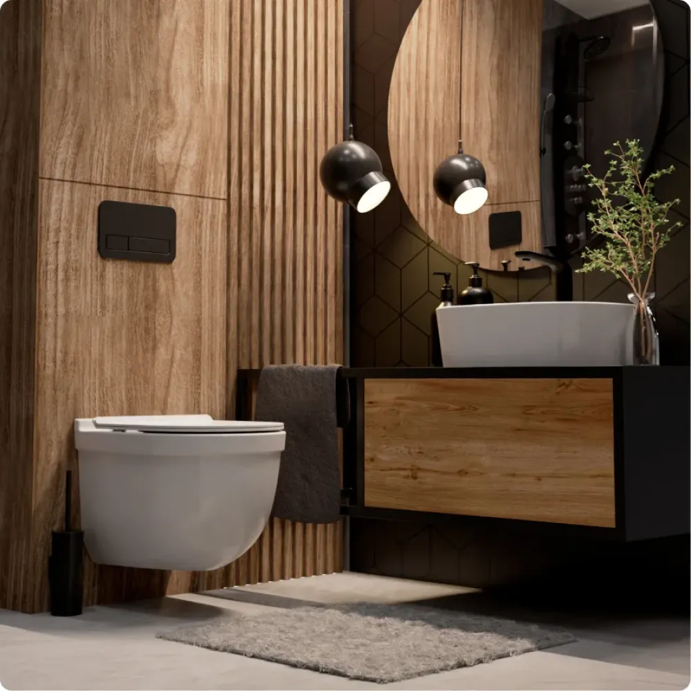 Комплект инсталляции GROHE Solido 38811KF0 с унитазом AQUAme AQM2010 и сиденьем с микролифтом, смыв Quiet (NW0301)