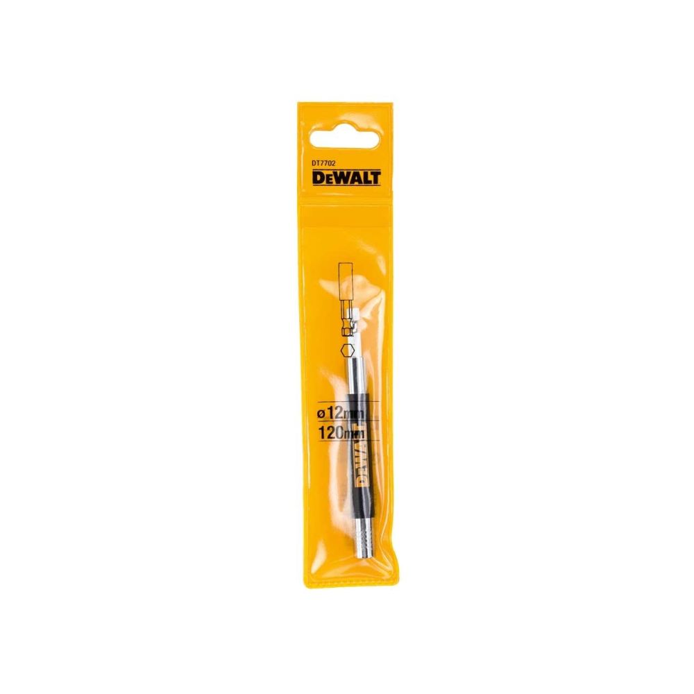 Держатель ¼” магнитный с направл. 120мм DEWALT DT7702